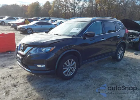 2017 Nissan Rogue Sv из США, поврежденный, VIN JN8AT2MV3HW258068